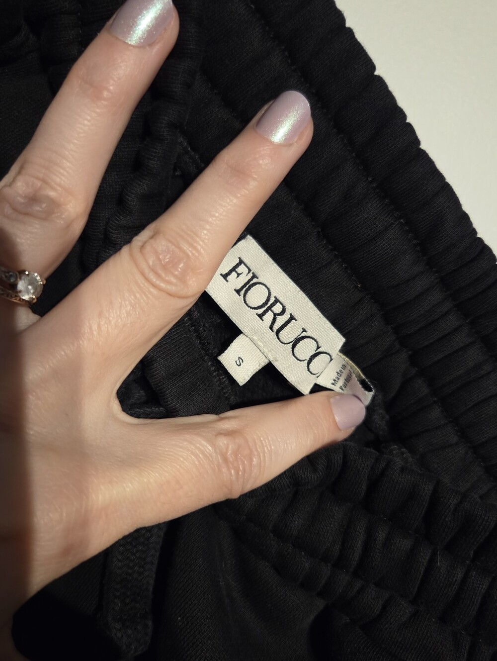 Fiorucci Black Joggers